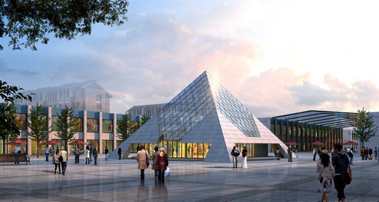 庆阳金字塔网架